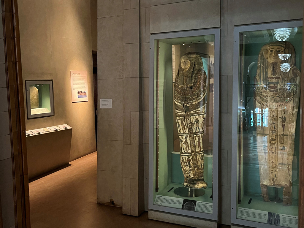 Egyptian Gallery of Brighton Museum