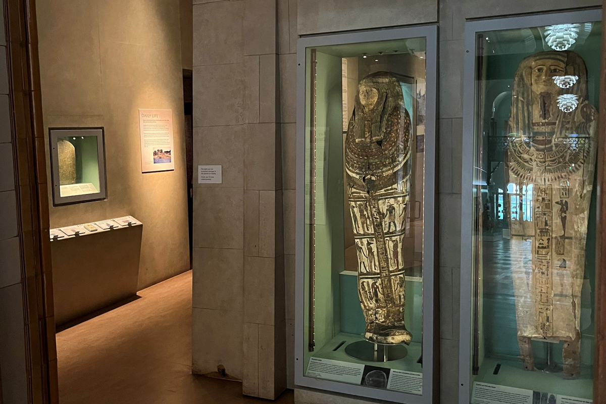 Egyptian Gallery of Brighton Museum