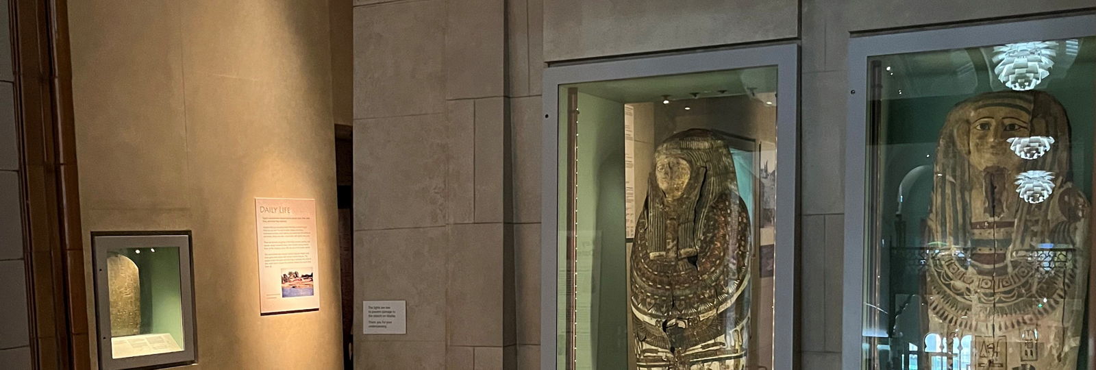 Egyptian Gallery of Brighton Museum