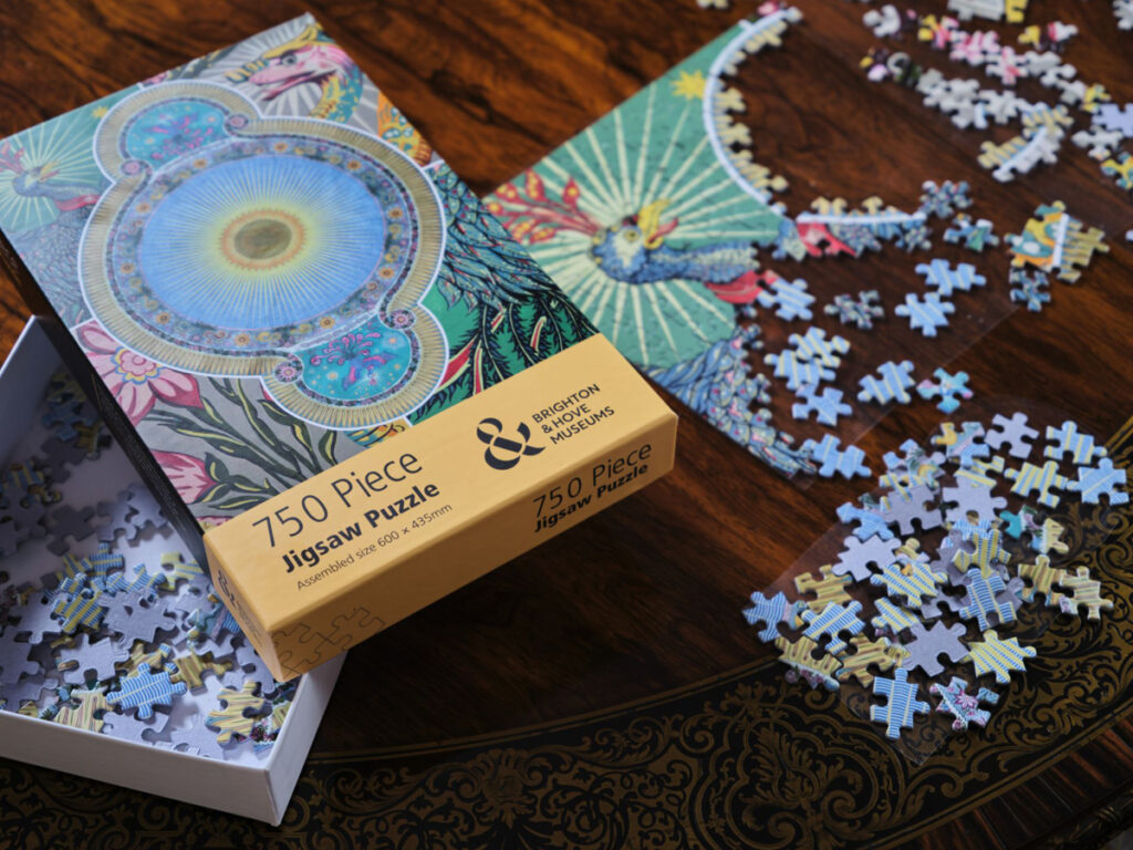 Royal Pavilion jigsaw in the Music Room Gallery.