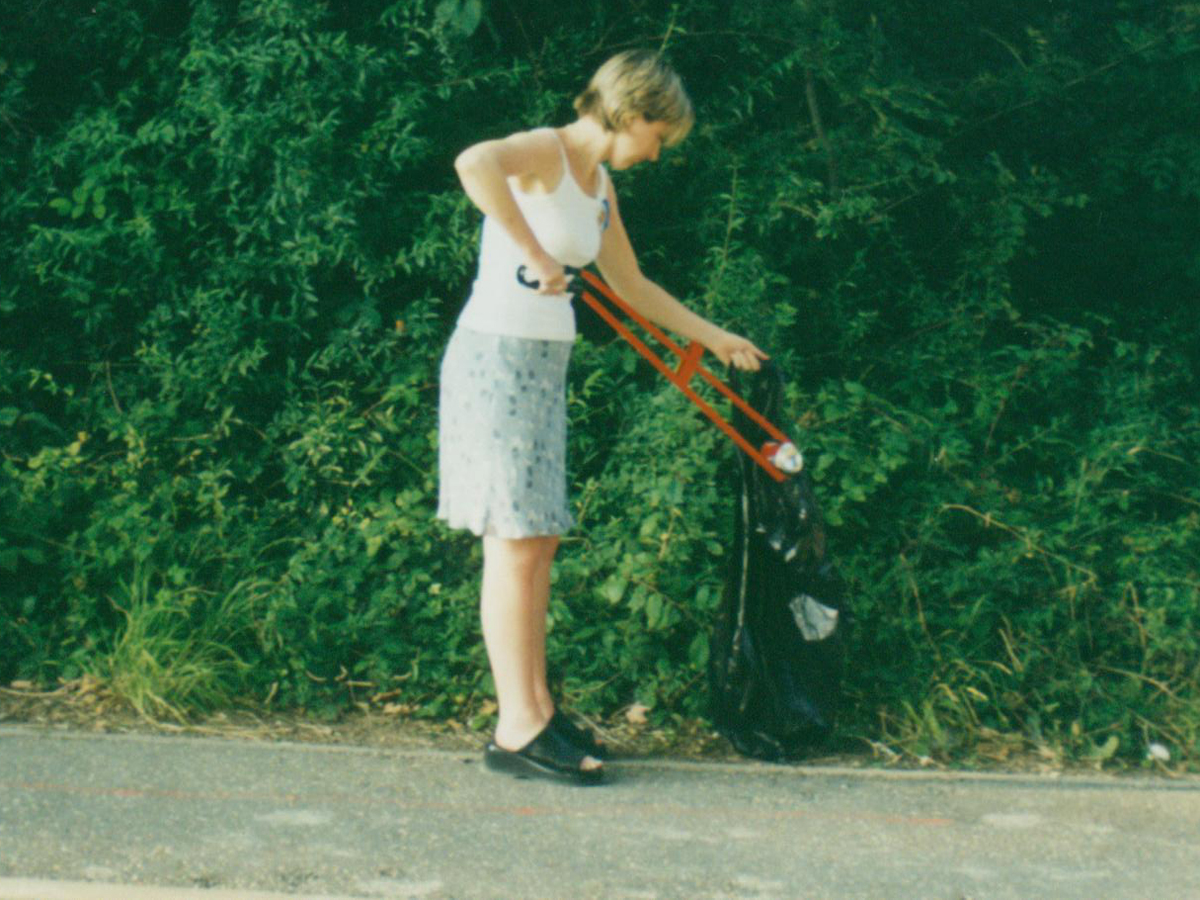 Albion Gallery: Model Stories Litter picking at Withdean