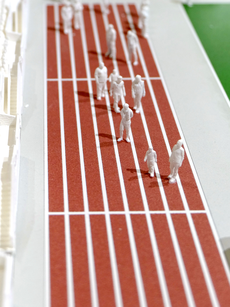 Albion Gallery: Model Stories The Withdean running track