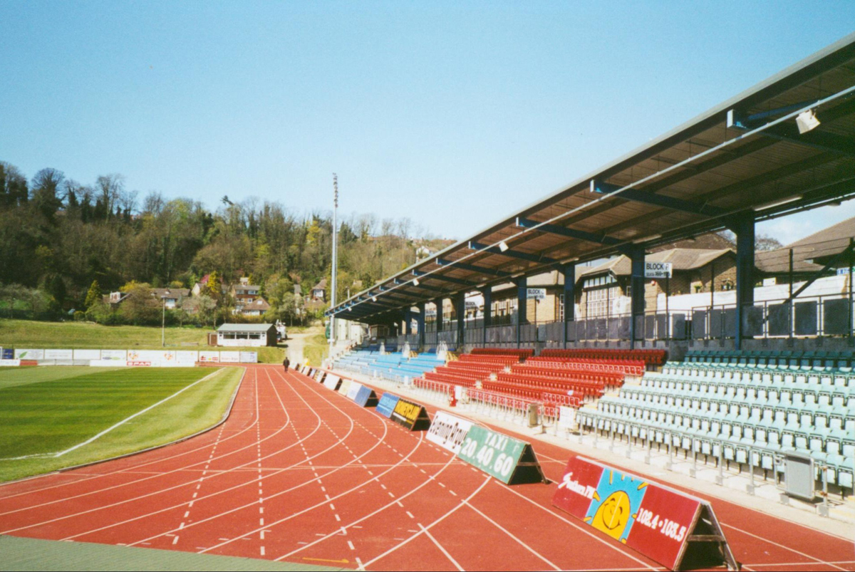 Albion Gallery: Model Stories The running track