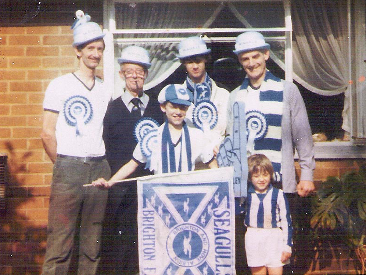 Albion Gallery: Model Stories The Schildkamp family head to Wembley