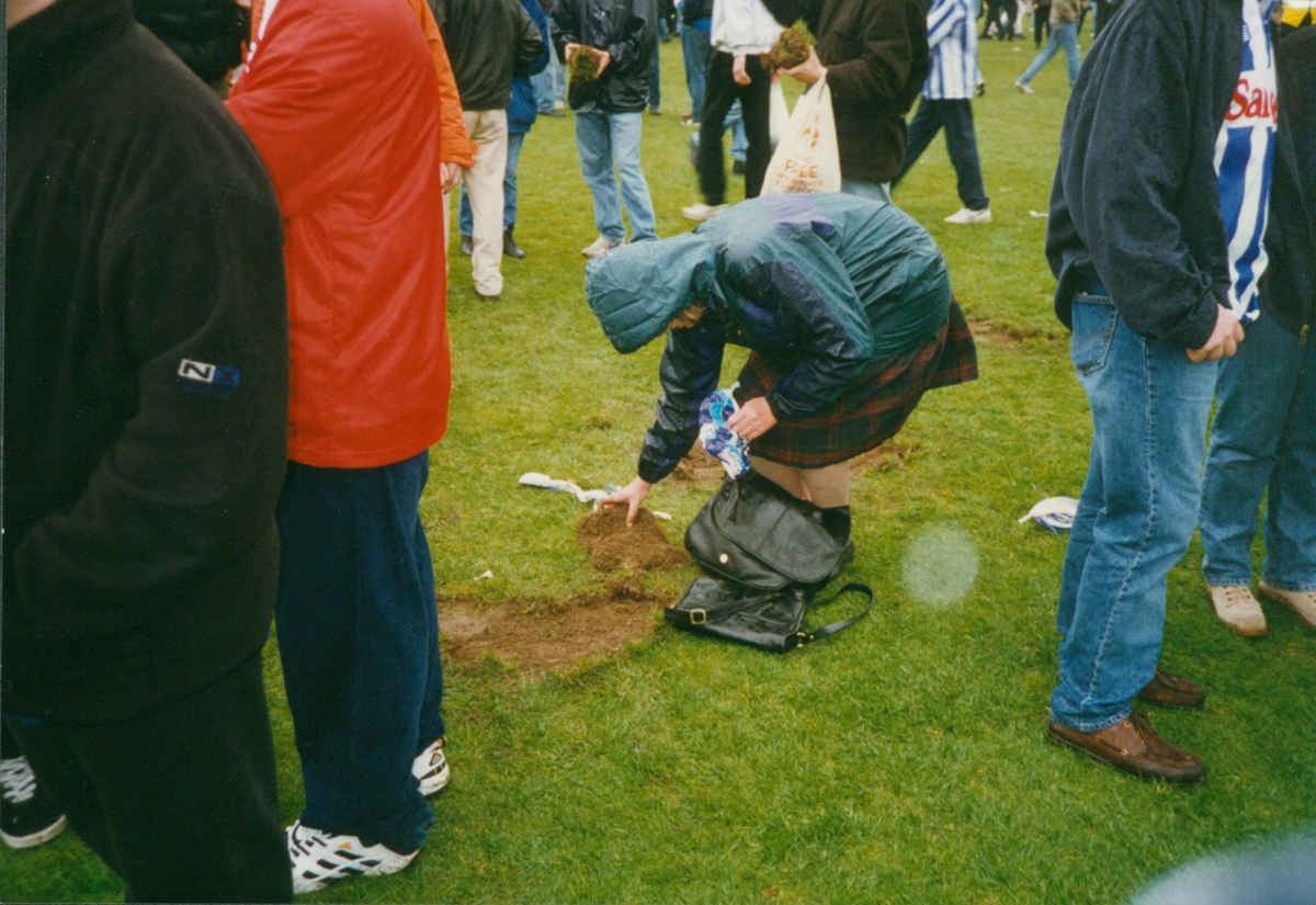 Albion Gallery: Model Stories Pulling up the turf