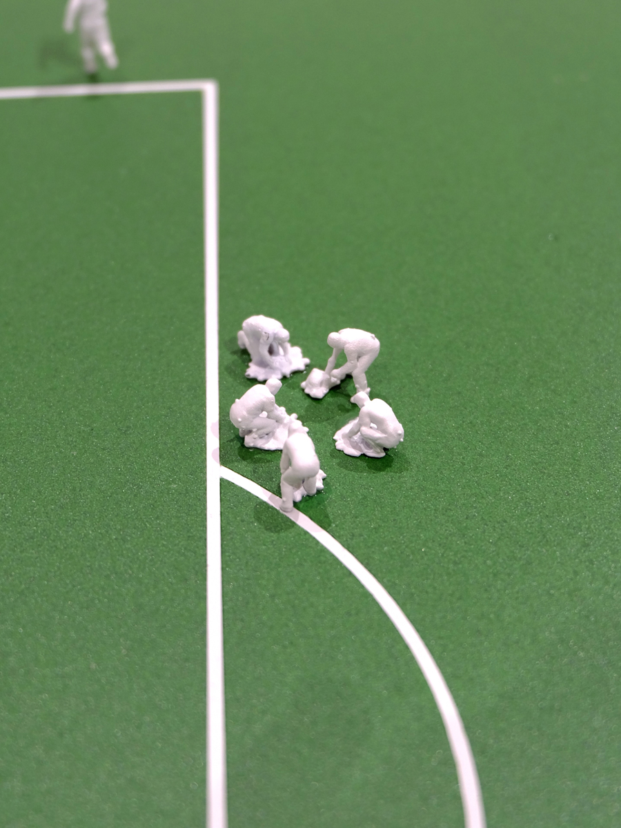 Albion Gallery: Model Stories Pulling up the turf