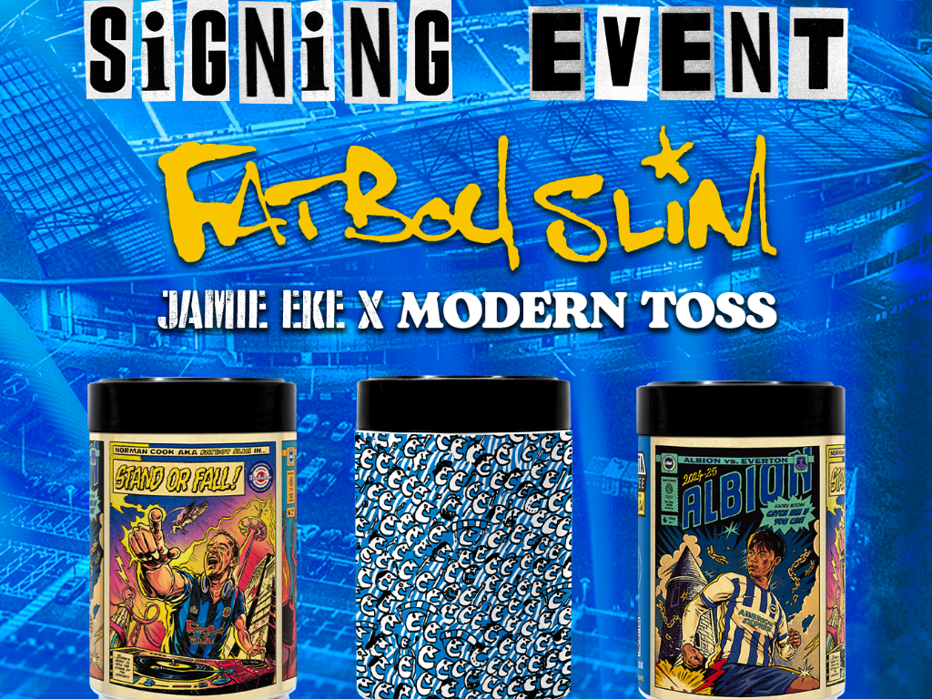 Pepita Coffee x Fatboy Slim x Brighton & Hove Museums – Exclusive Signing Event