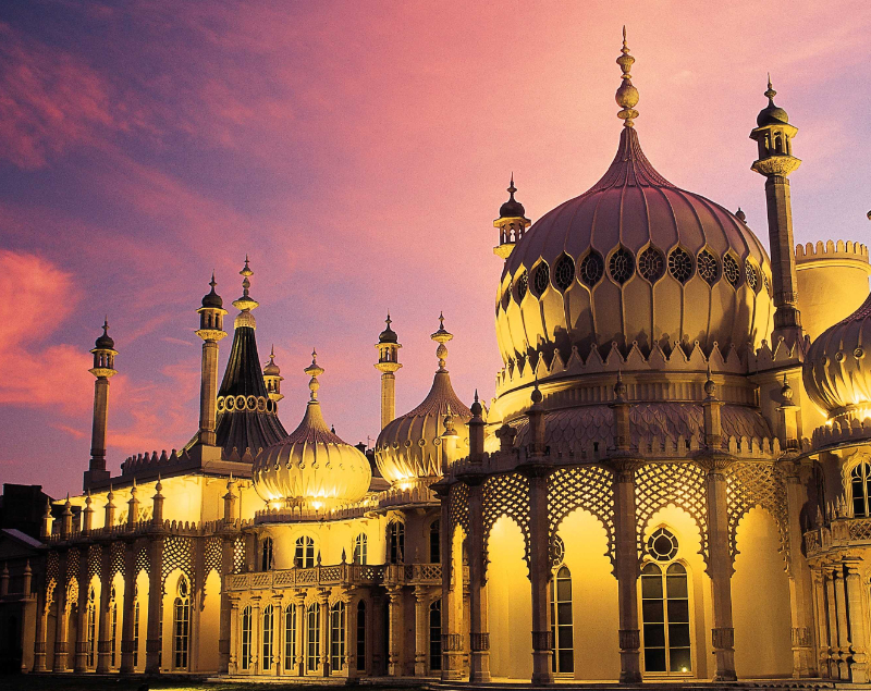 Royal Pavilion at Sunset