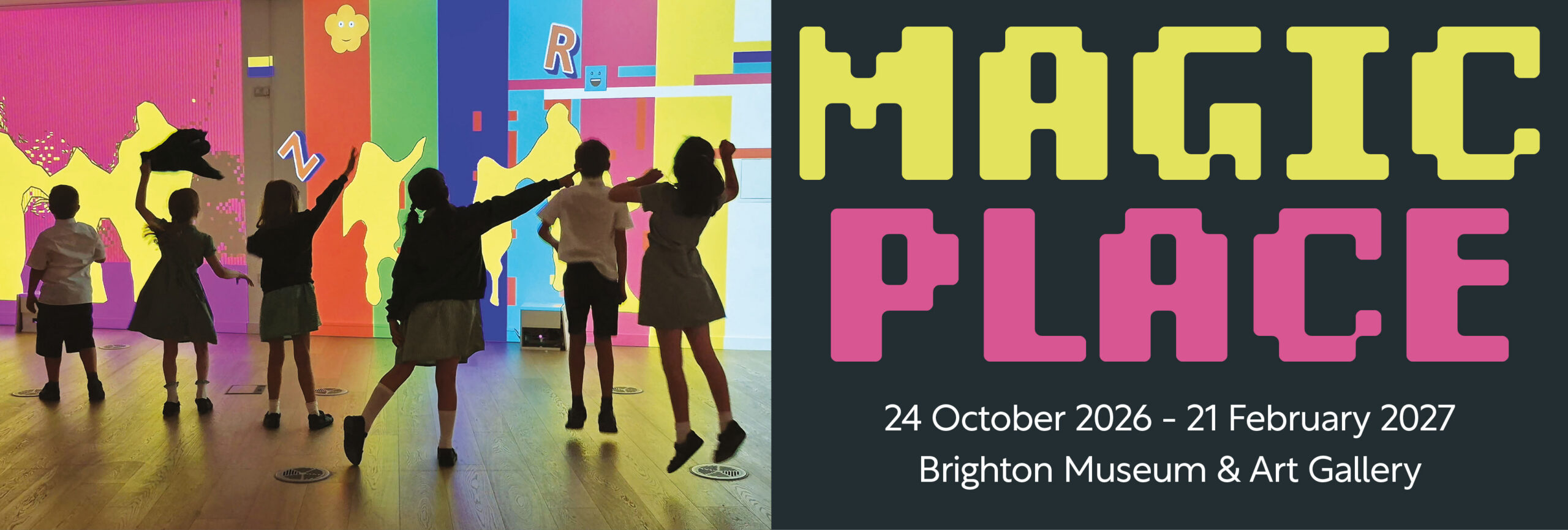 Magic Place exhibition web banner