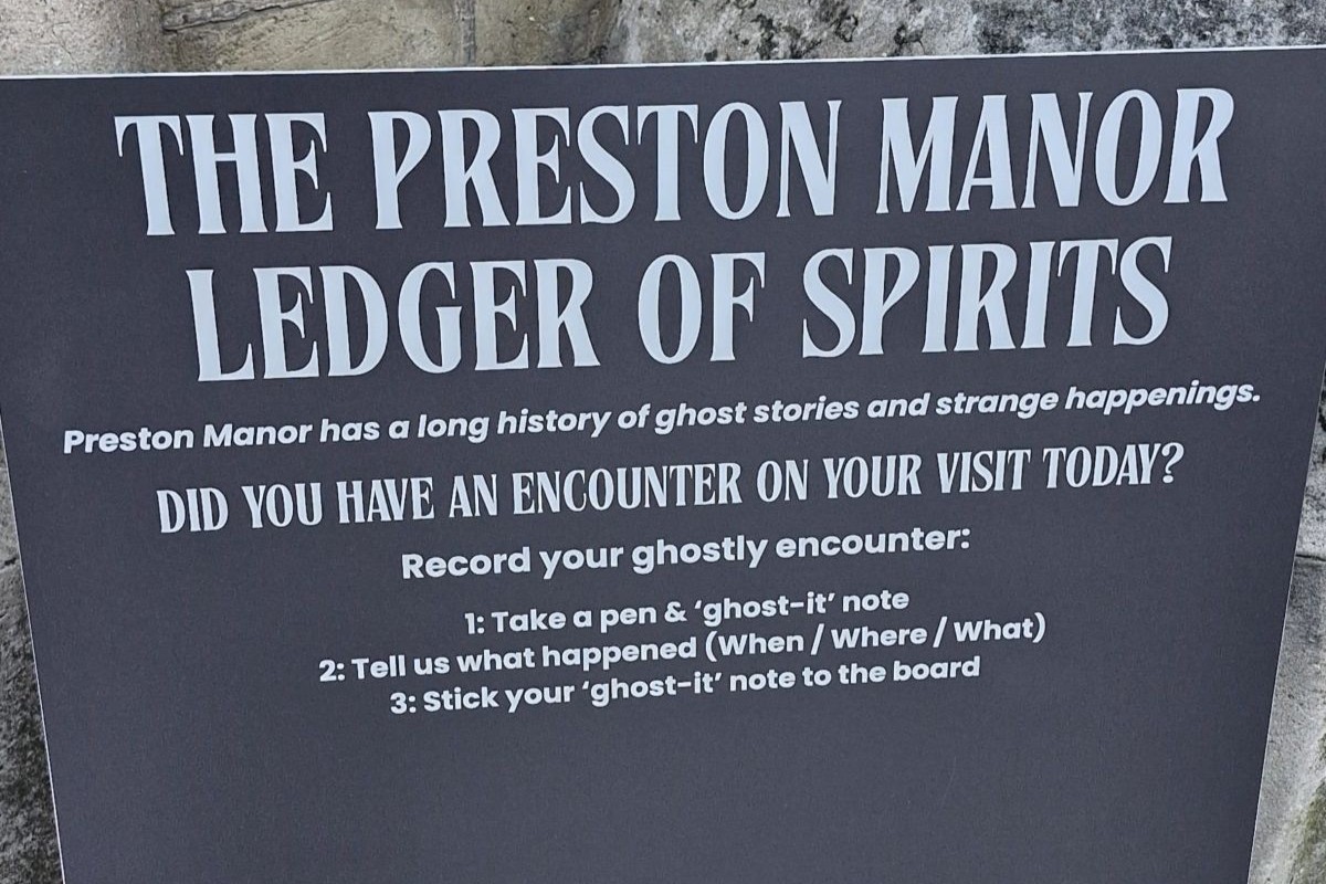 Spirit Ledger at Preston Manor